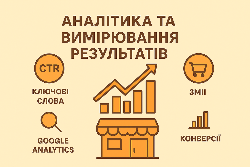 Аналітика та вимірювання результатів